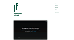 Desktop Screenshot of impossiblefactual.com